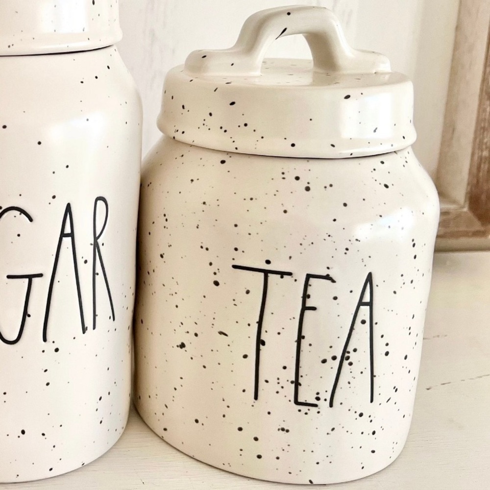 ISO/Looking For - Rae Dunn Speckled TEA Canister